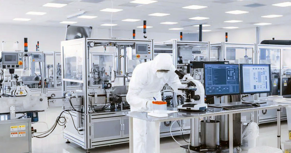 Linea di assemblaggio industriale con sistema di monitoraggio processo maXYmos Kistler