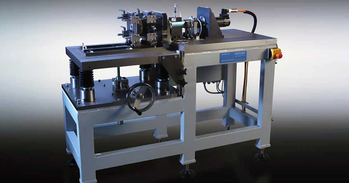 Banco prova industriale con torsiometri Kistler per misura di coppia